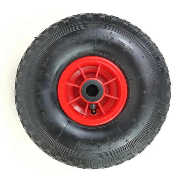 Factory Supply Attractive Price 4.00-4 Custom Heavy Duty Pneumatic Rubber Wheel