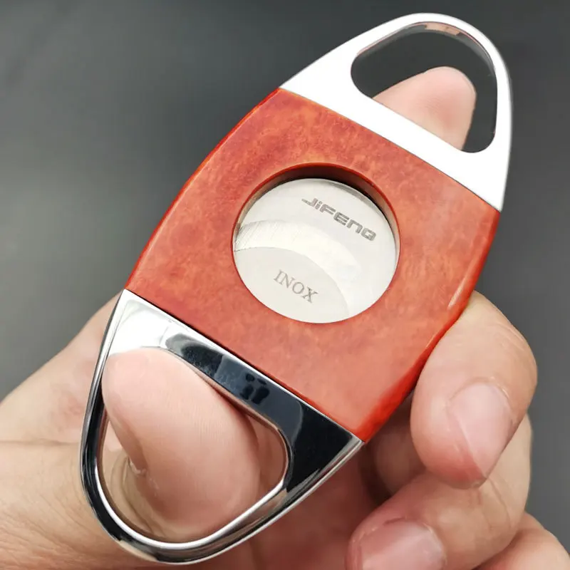New Design Cigar Accessories Wholesale High Quality Cigar Scissor Pure copper Stainless Steel Cutter Cigar Utensil