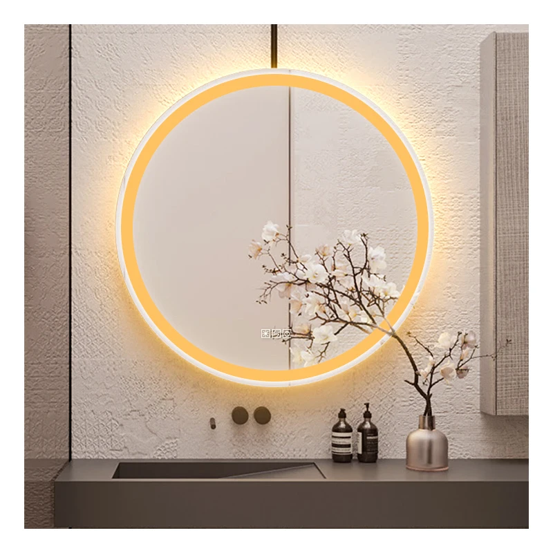 
High Quality Touch Sensor Led Bathroom Round Mirrors With Backlit For Home And Hotel 