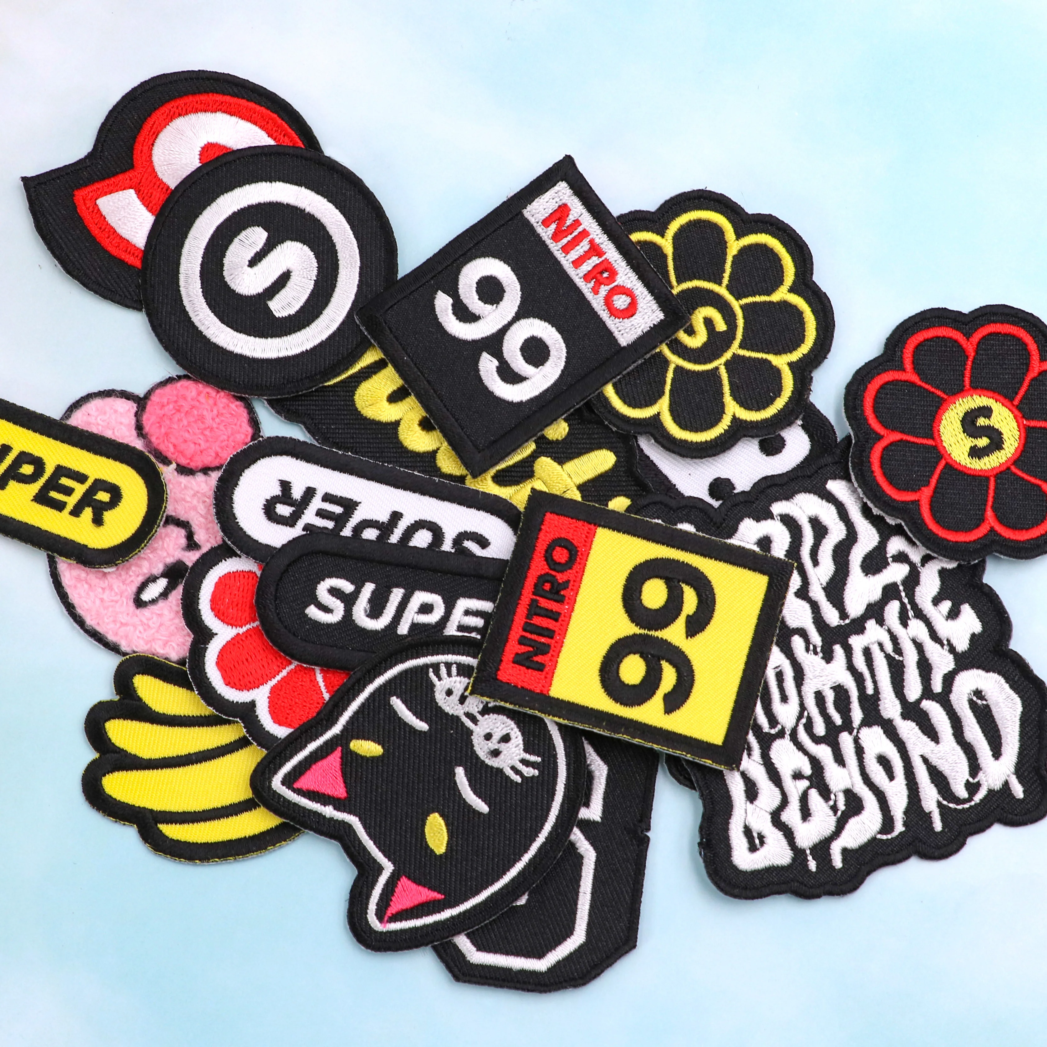 2023 новый пользовательский вышитый патч Вышивка крестом