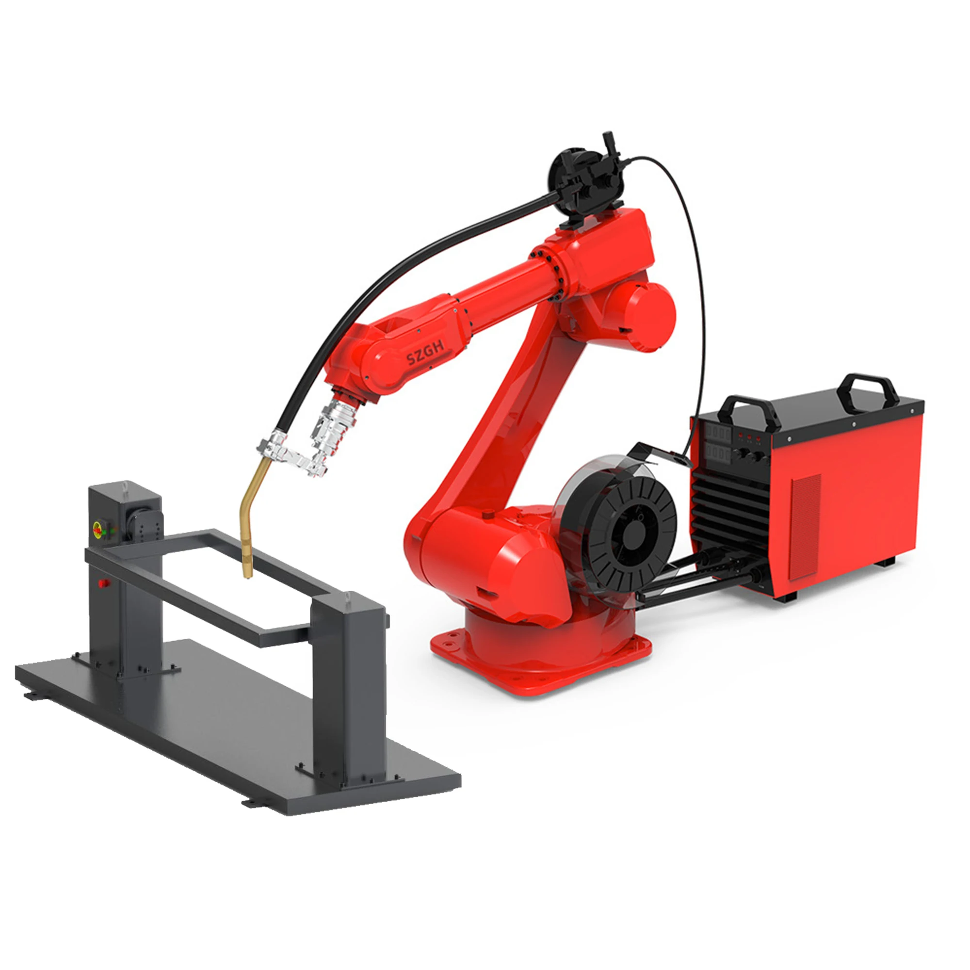 China Industrial CNC Welding Robot /Robotic Arm 6 -8 Axis robot for TIG/MIG/MAG welding machine