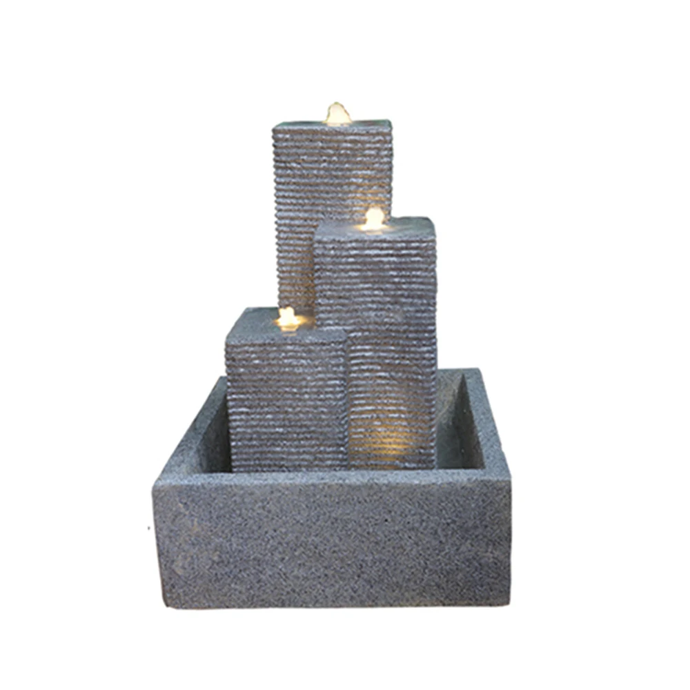 High quality promotional indoor artificial waterfall fountain