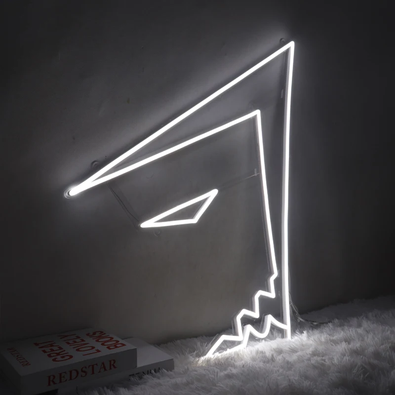 Arcylic Neon Sign Custom Led Lights Neon Wall Decor For Home Bar Party ,Landscape Lighting Powered by Adapter Plug