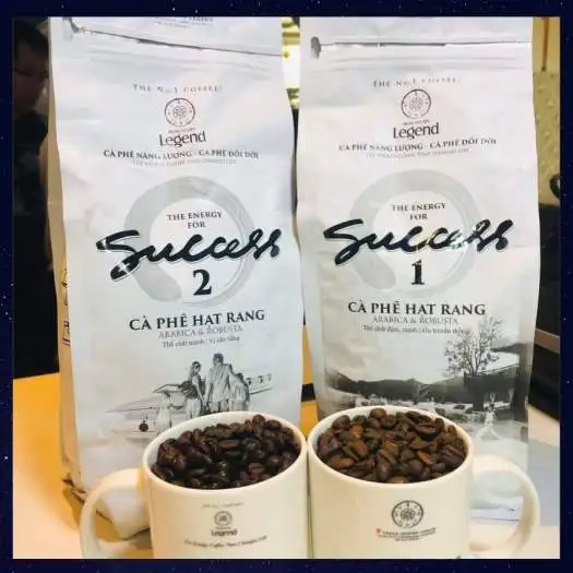 Best selling coffee beans ever - Trung Nguyen Legend Coffee Vietnam - Trung Nguyen Legend Success 1 mixed Arabica and Robusta