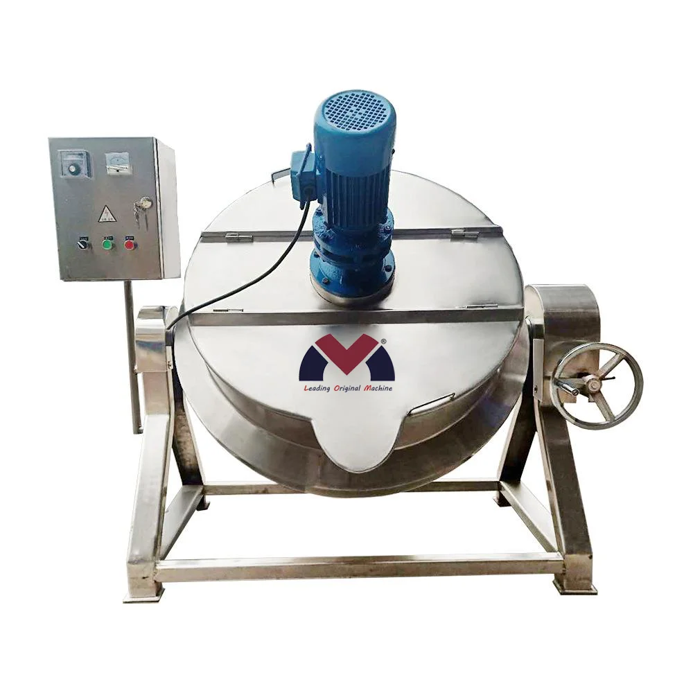 High productivity durable stainless steel electric  tilting heating food sandwich boiling pot