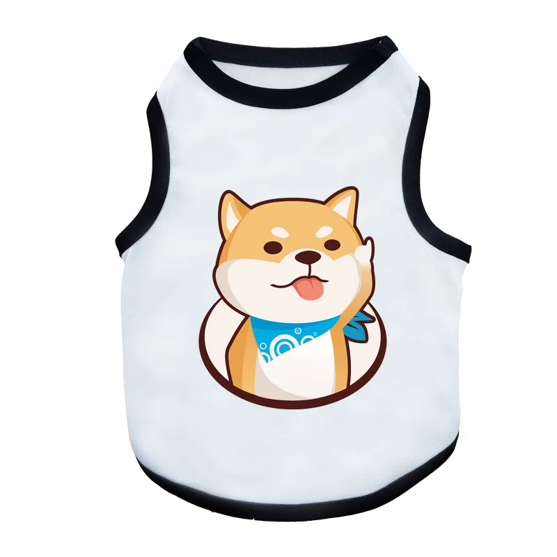 Wholesale Pet Clothes Dog Dresses Vest Shirts Dog Jacket Pet Apparel & Accessories for Pets Summer Coats,