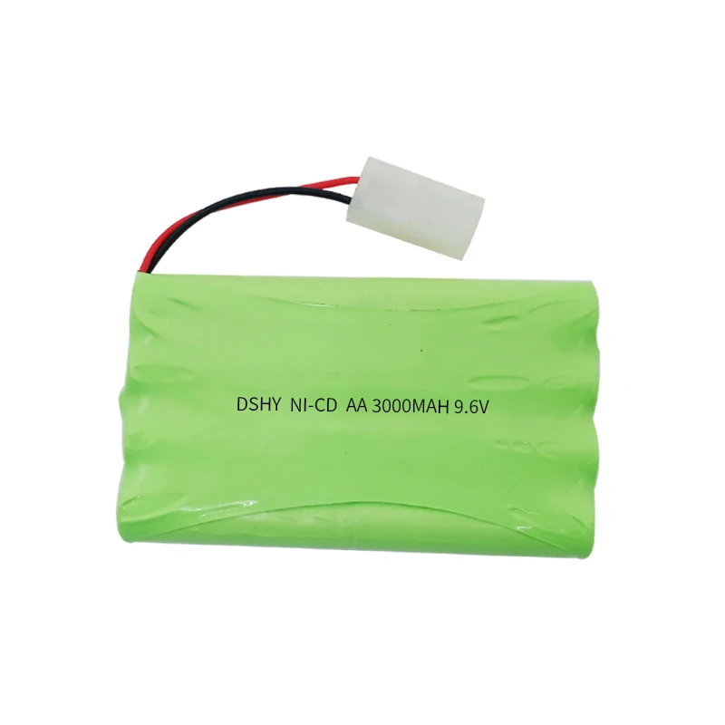 Newly designed 9.6V Ni-Cr battery rechargeable battery with micro USB charging port