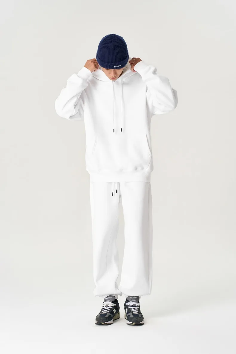 Custom logo Manufacturer Custom pullover hoodie 100% cotton winter warm sublimation blank plain sweatshirt hoodies for men