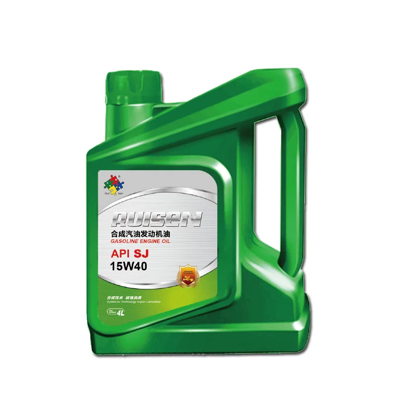 
Ruisen Synthetic Gasoline Engine Oil SJ-15W40 4L Four Seasons Available Automobile Engine Oil Brand Manufacturer 