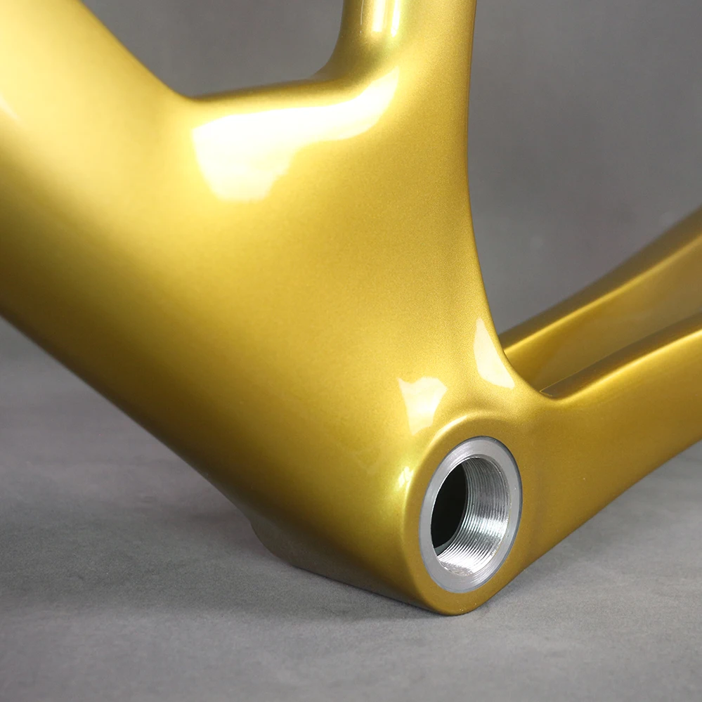 SERAPH Carbon Fiber frame Track Bike aero track frame Single Speed Fixed Gear bicycle Frameset BSA 700*25C with FO032 TR013