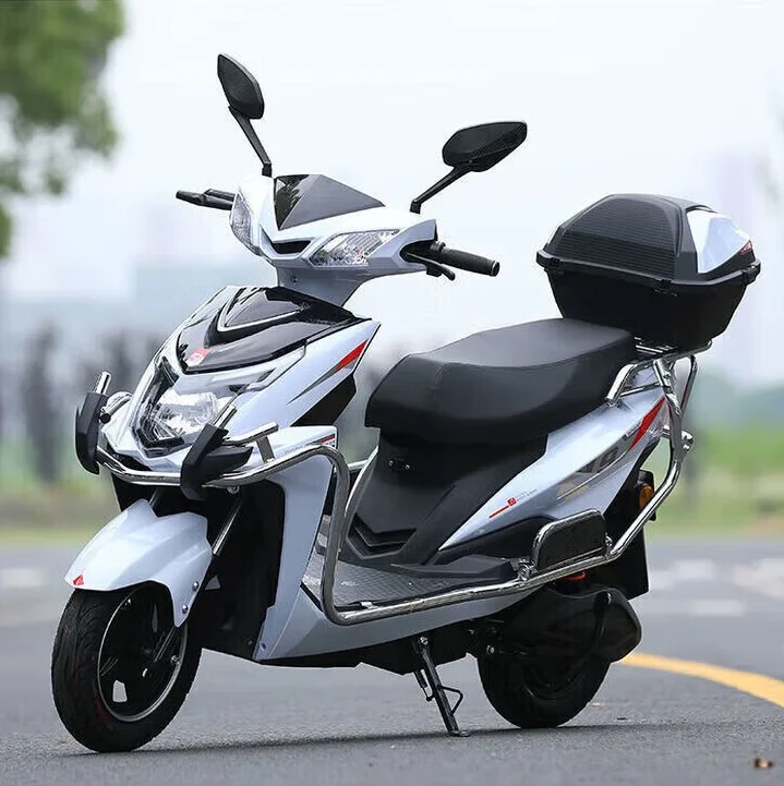 The New National Standard Electric Bike Motorcycle High-speed Takeaway Long-distance King Electric Car Ultra-long Life