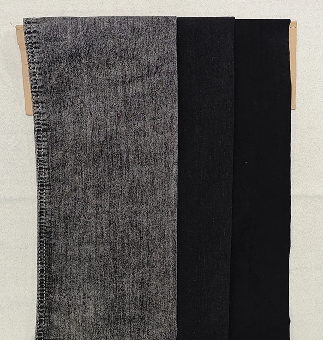 Top Quality 13oz Grey Cotton Stretch Denim Jean Fabric For Making Jeans