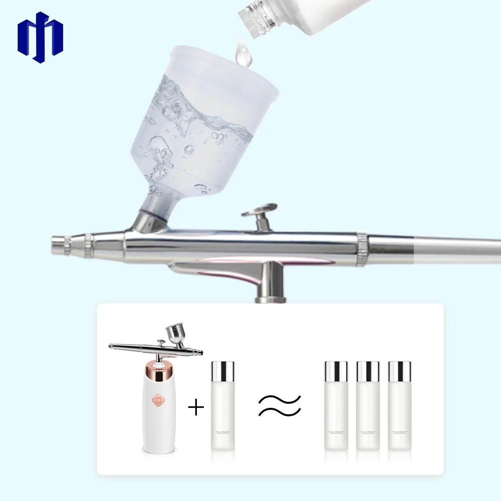 Лидер продаж 2021/2022, оптовая продажа, дешевый мини-Аэрограф для лица, кислородный аэрограф