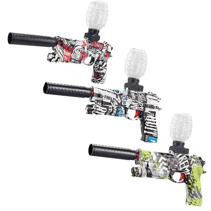 Glock Gel Blaster Pistol Electric Water Gel Gun Blaster Automatic  Gun