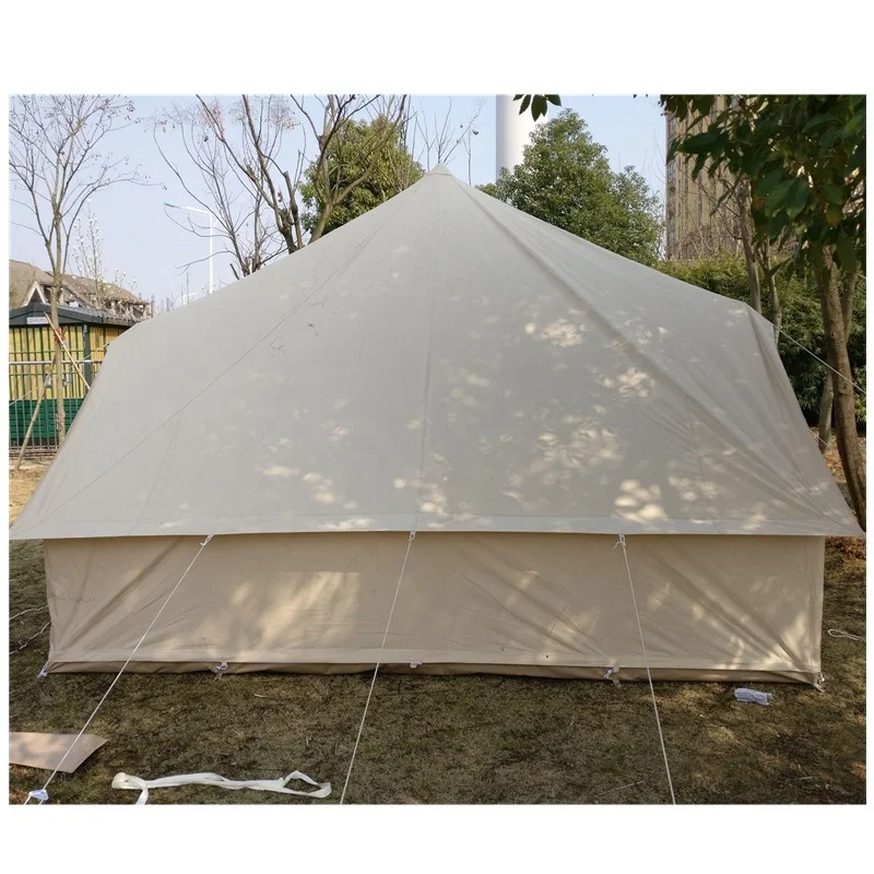 Thicker Oxford Canvas Tents Glamping Luxury Outdoor For Camping