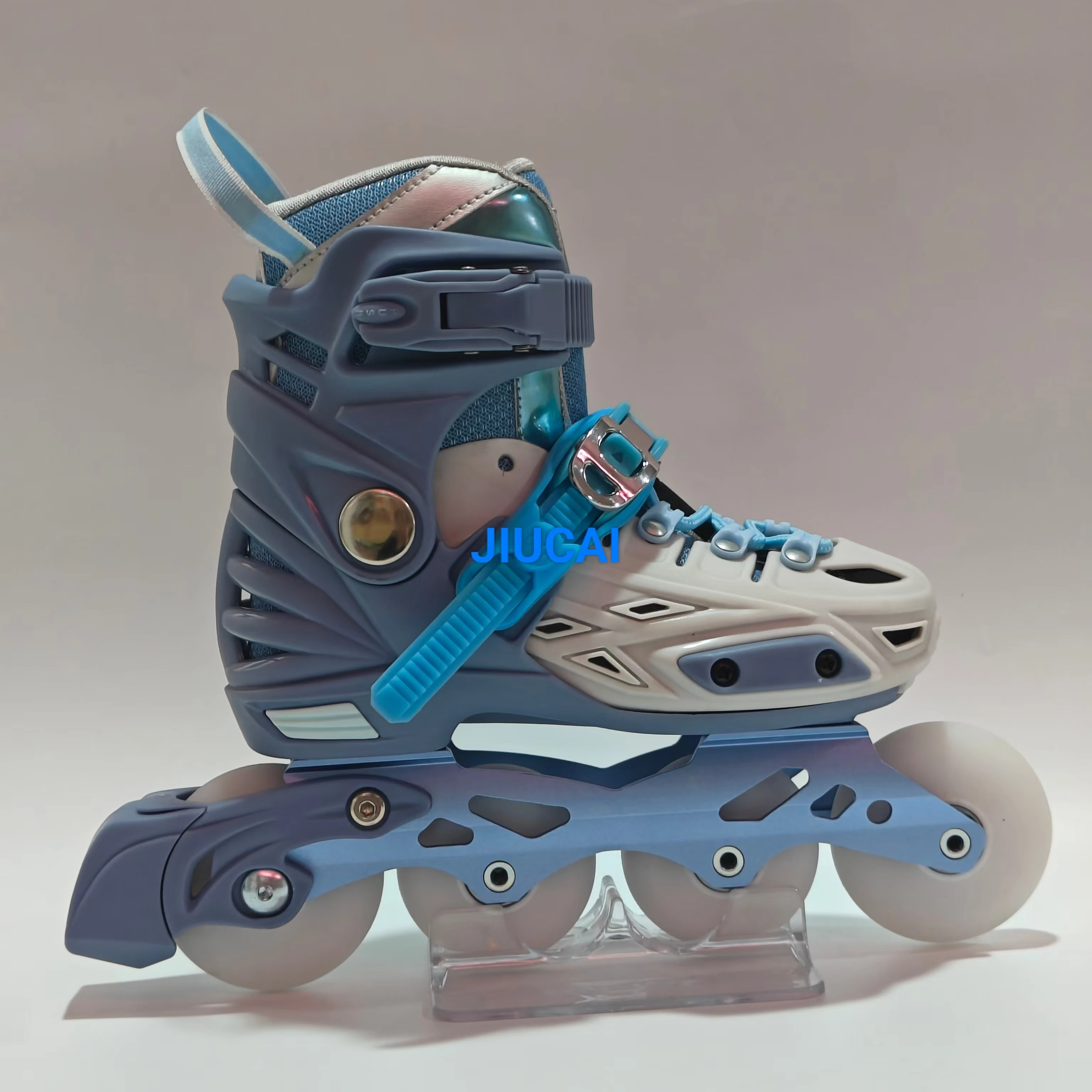 High-End Carbon Fiber Freestyle Inline Skates Advanced Flashing Roller for Children and Adults