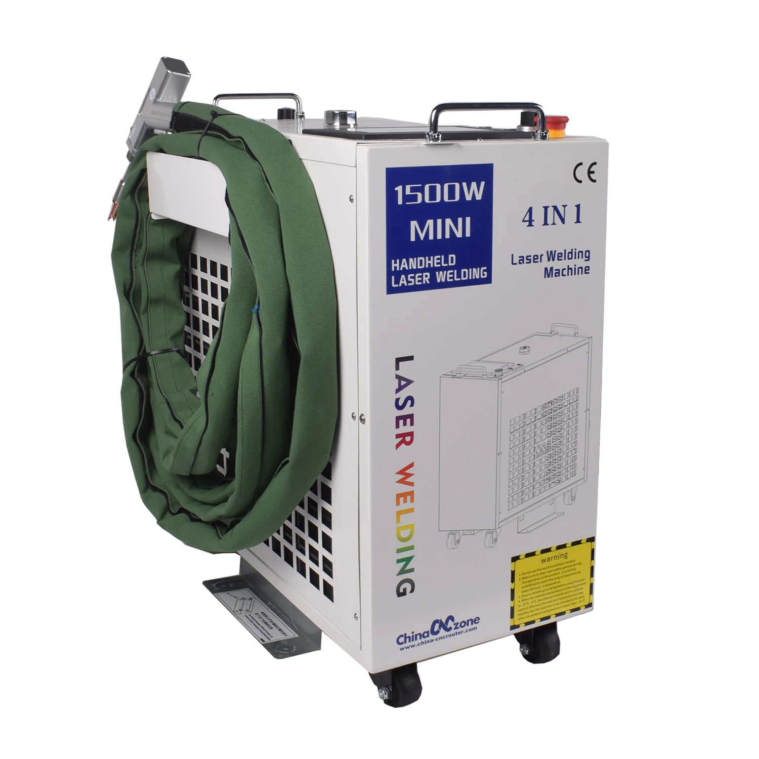 Handheld laser welding small welding machine 4 in 1 rust remover metal cleaning machine