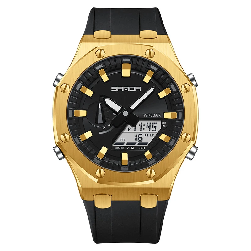 CW-361 OEM accept quartz analog silicone strap ladies wrist watches waterproof sports watch