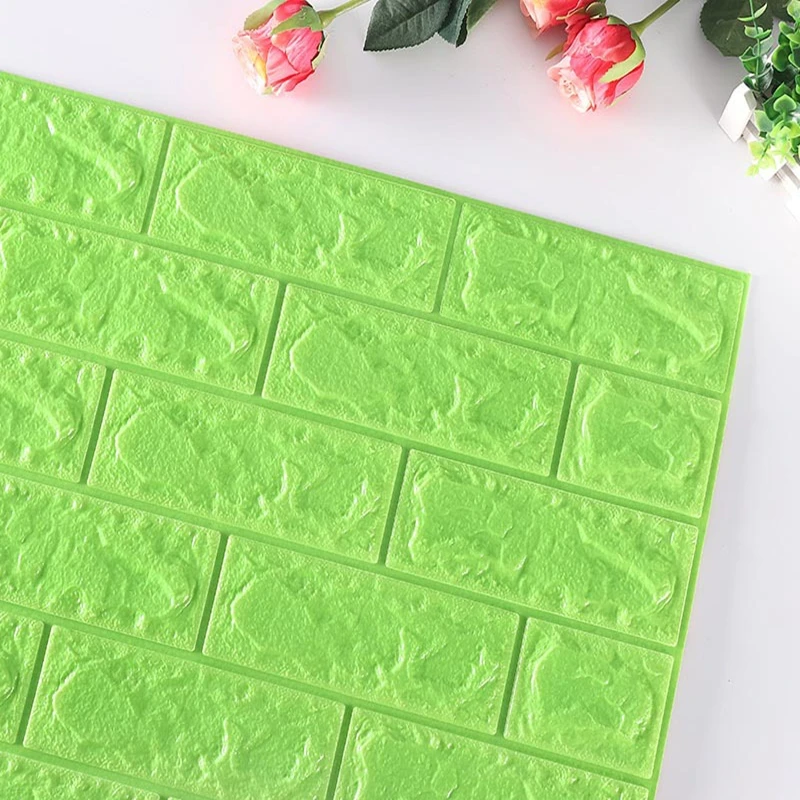 shanghai port pe foam wallpaper textured outdoor wall stickers