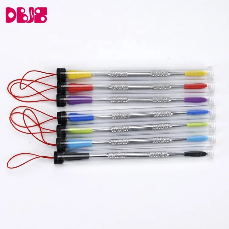 
Custom smoking accessories stainless steel wax dabber smoking pipe dabs tool 