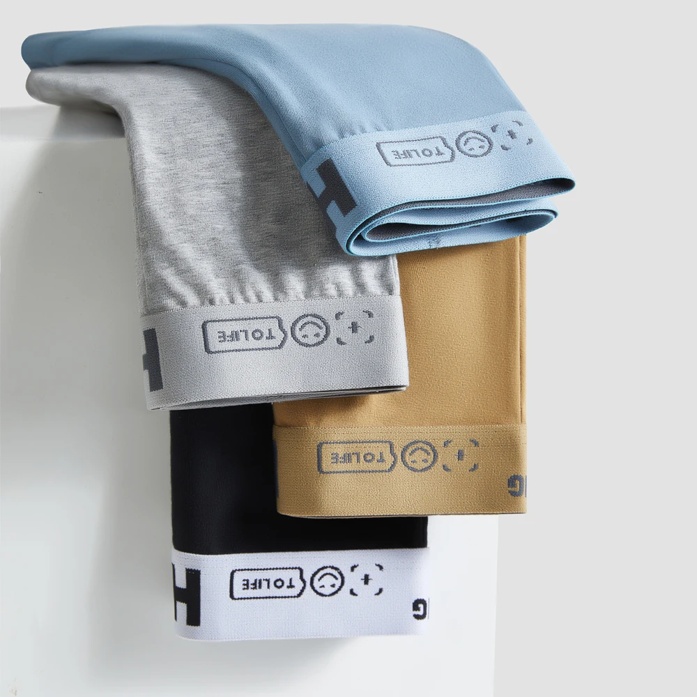 High quality mens Classic solid Cotton stretch Briefs boxers shorts