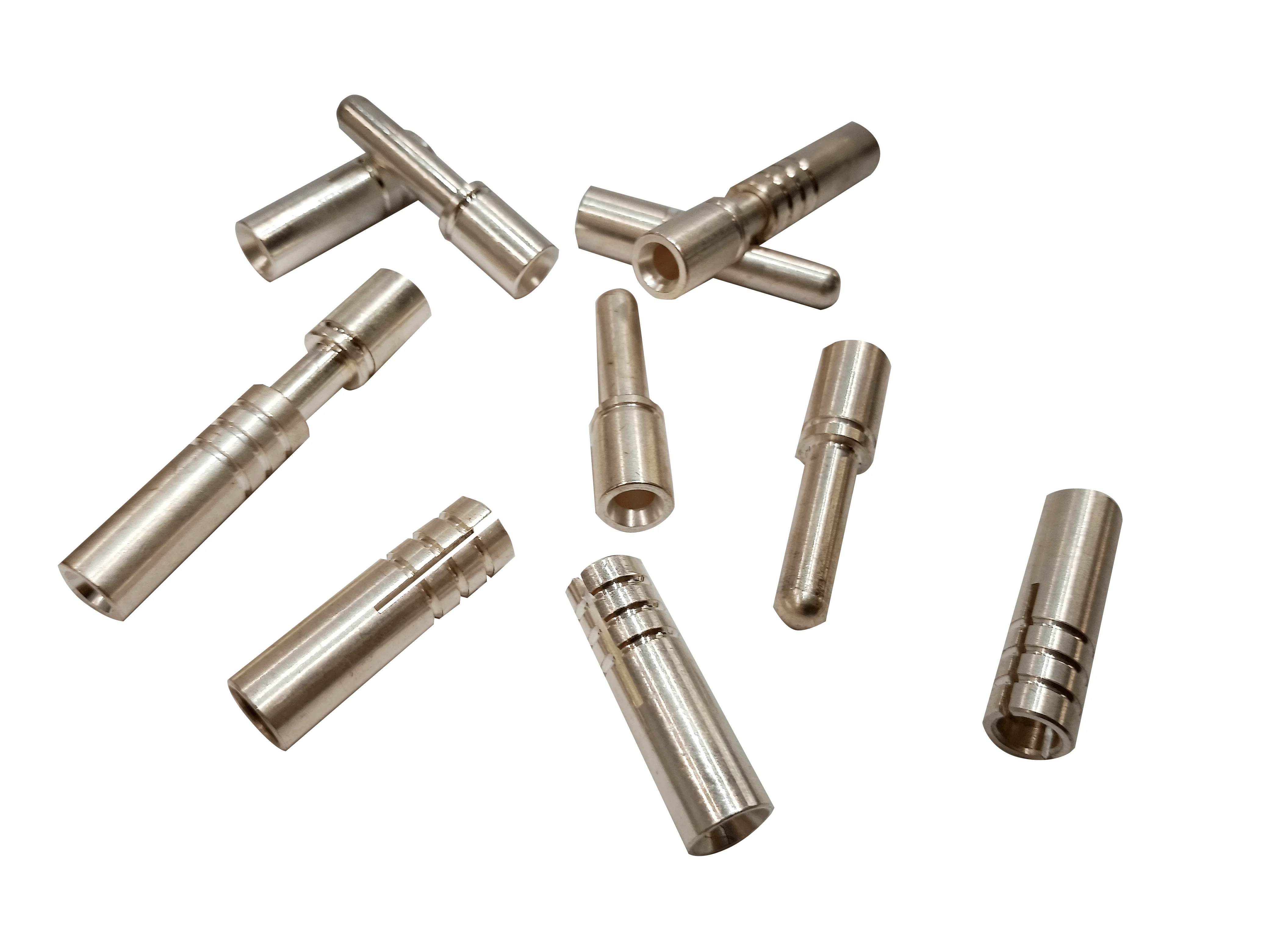 Heavy Duty Connector Silver Plated Crimp Male Female Contact