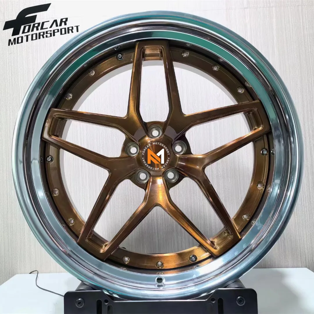Forcar Wheels Brand Monoblock 2-pc 3-pc Forged Customization Alloy Wheels