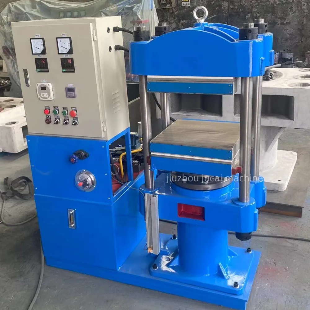 Silicone Rubber Press Molding Machine , Rubber Heating Press , Rubber Vulcanizing Press