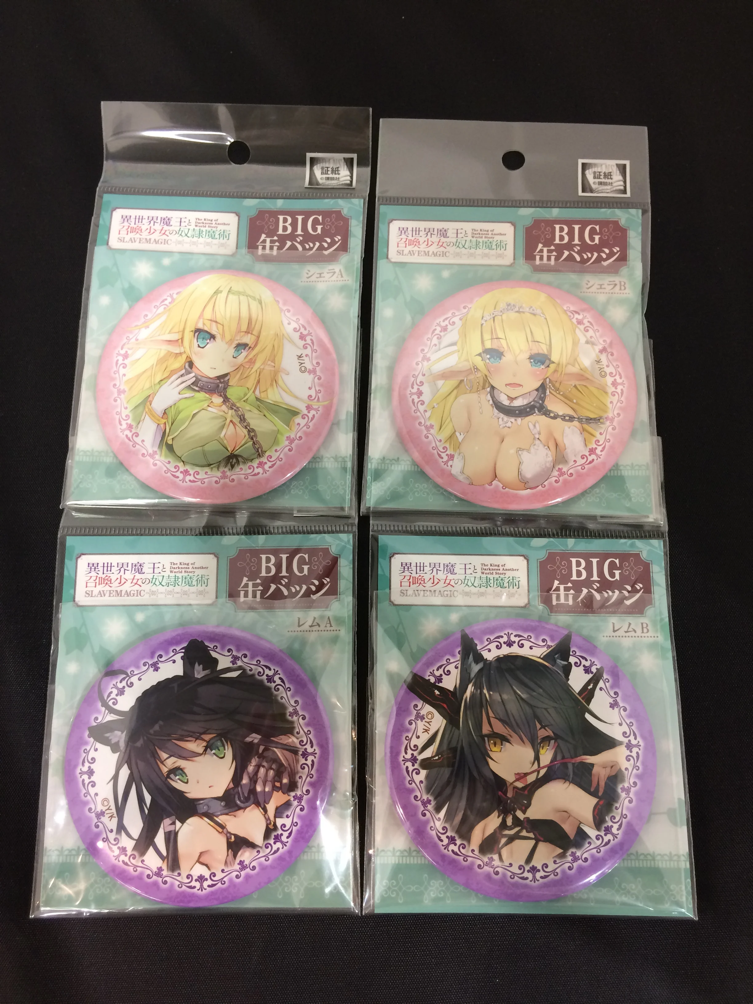 New design round shaped anime brooch custom metal badge for sale