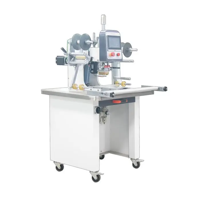 High-Speed Automatic Hot Foil Stamping Machine New Leather Cloth Insole Heat Transfer Printing Hot Selling Label Printer