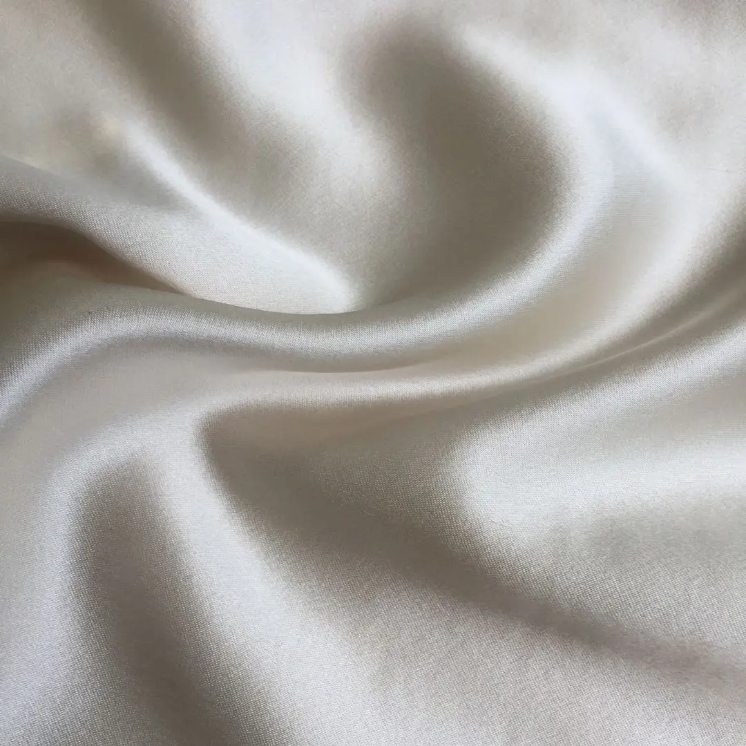 IN STOCK stain silk fabric 40mm factory direct africa