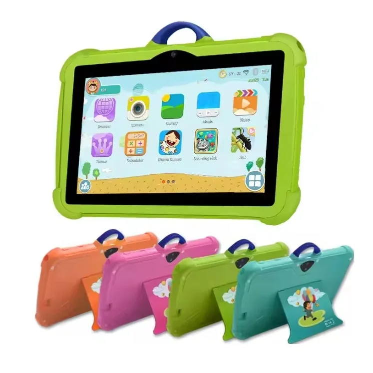 China 2024 Mini High Quality 7 Inch Cheap Price Educational Learning Rugged Barata Android Kids PC Tablet For Children