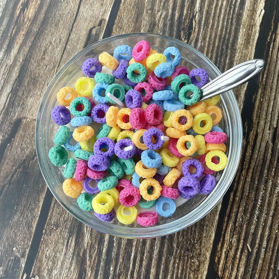 Soy Wax Handmade cereal candles Custom Scent Coconut  Scented Candle