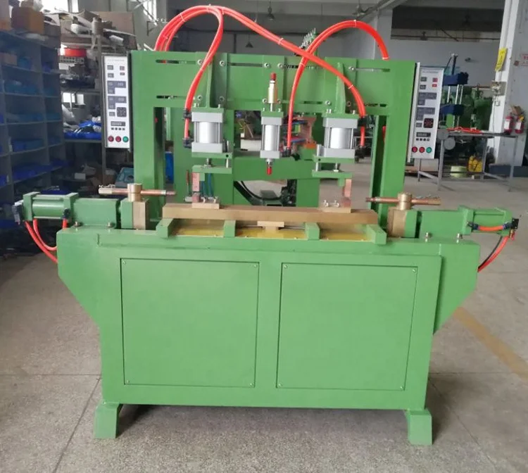 China Factory Band Saw Blade Resistance Rebar Welder Flash Butt Welding Machine