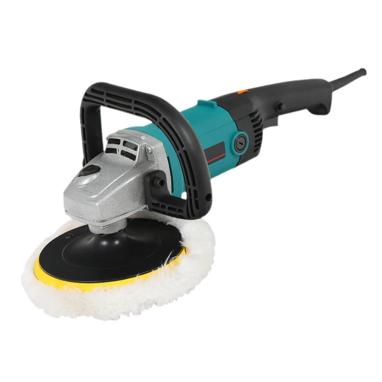 Профессиональная полировальная машина для воска с регулируемым углом скорости, 1200 Вт, 180 мм, промышленный электрический полировщик для автомобиля