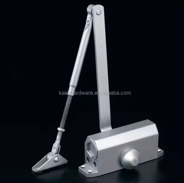 Aluminum Automatic Door Closer Hydraulic Buffer Door Closer Silent Soft Closing Door Hardware