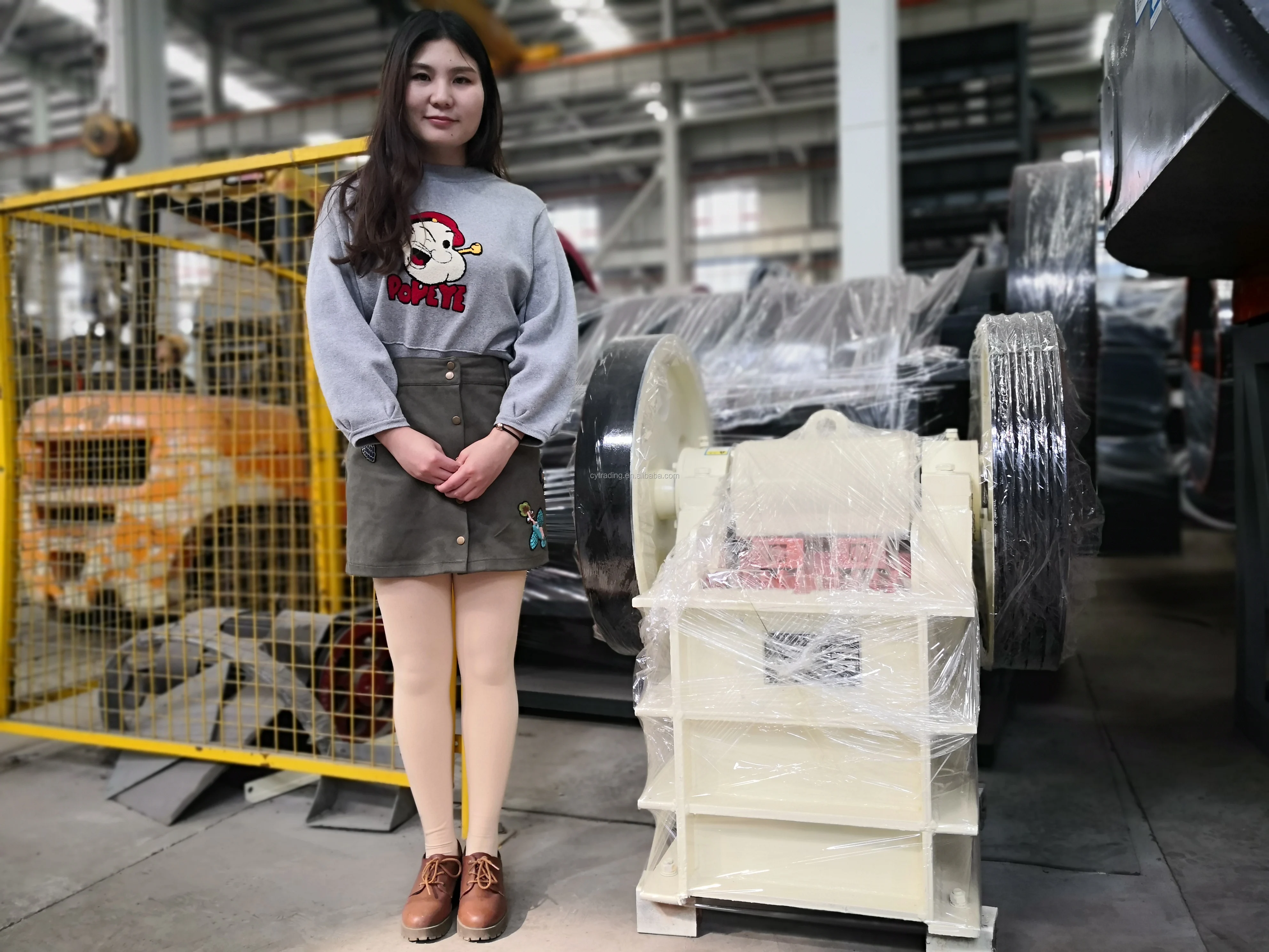 Low price small diesel engine mobile mini crusher