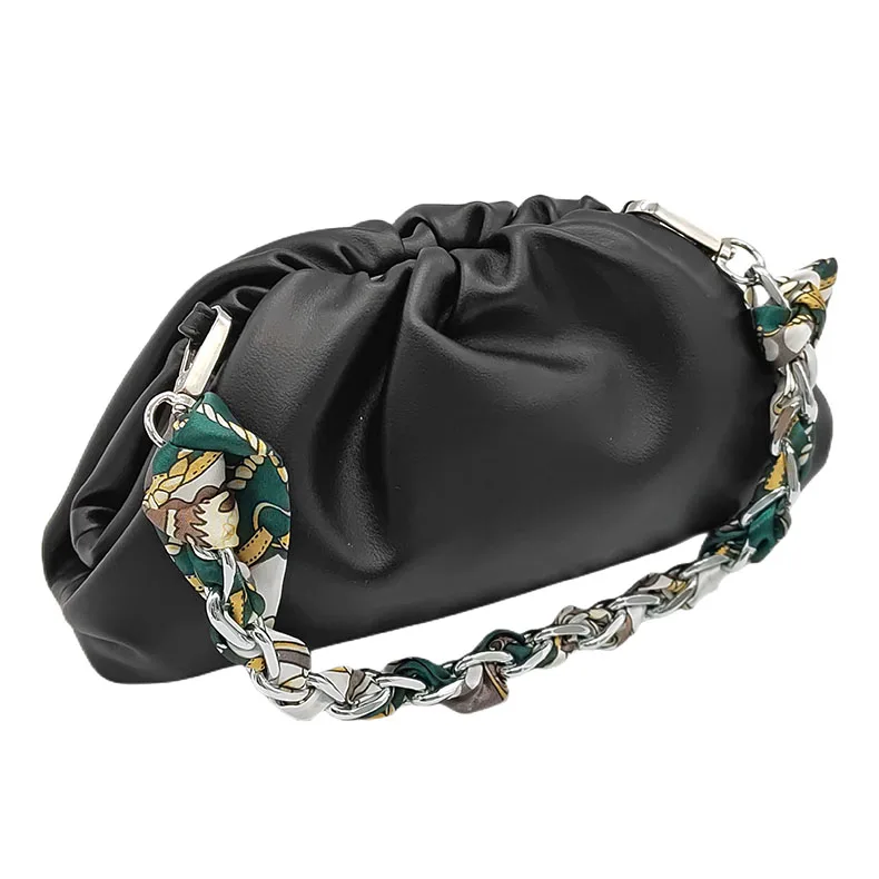 Handbags for women BV with folding bag Can DIY straps clouds shape female bag