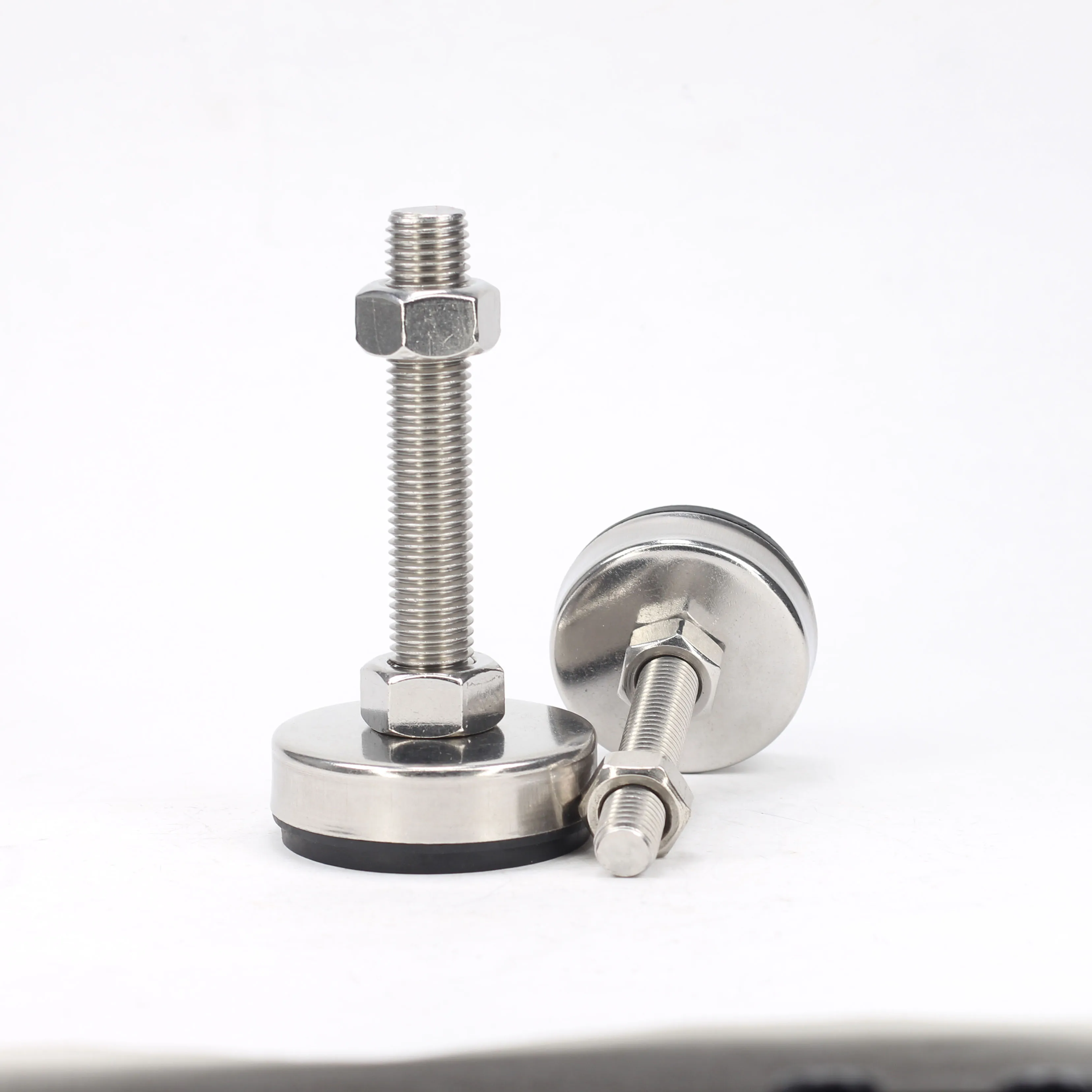 Factory Stainless Steel Susu304 M10 M16*150 Cabinet Leveling Feet Adjustable Leveler For Machines Furniture