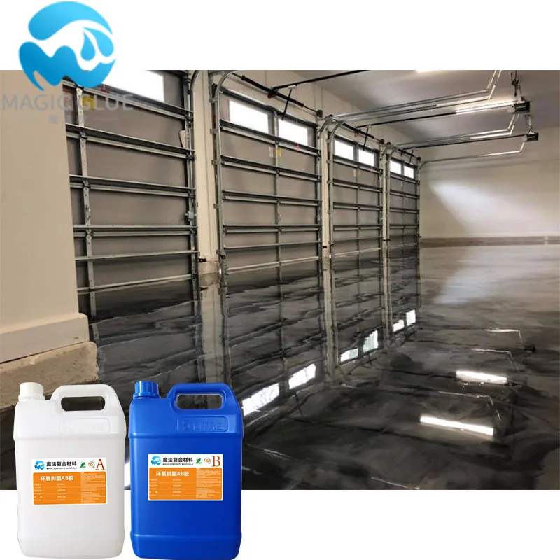 Self leveling AB glue epoxy resin for living room