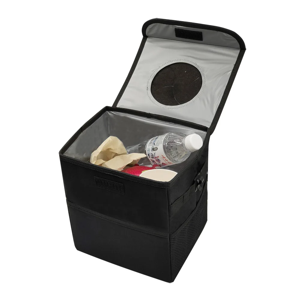 Amazon auto supplies multi-functional vehicle garbage can bag waterproof garbage can chair back garbage storage bag