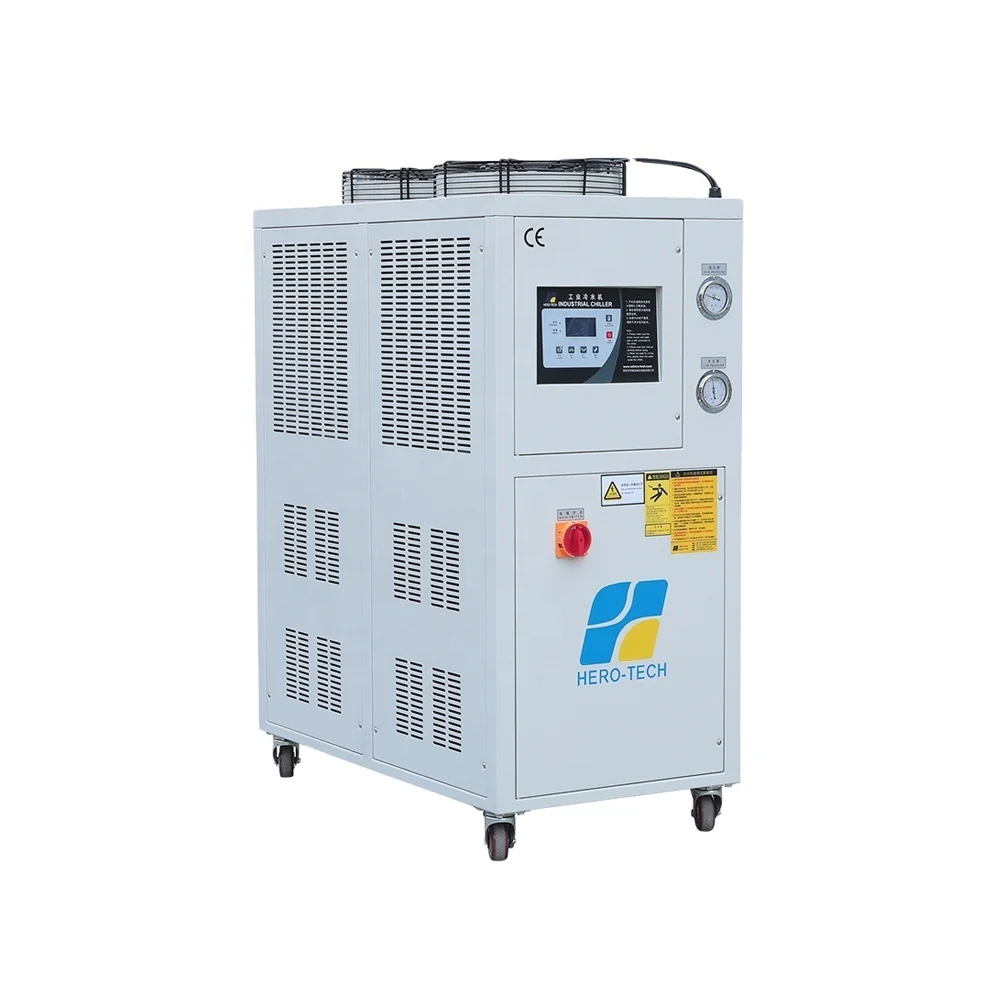 Oil chiller 5hp stable shaft tube & hydraulic oil chiller