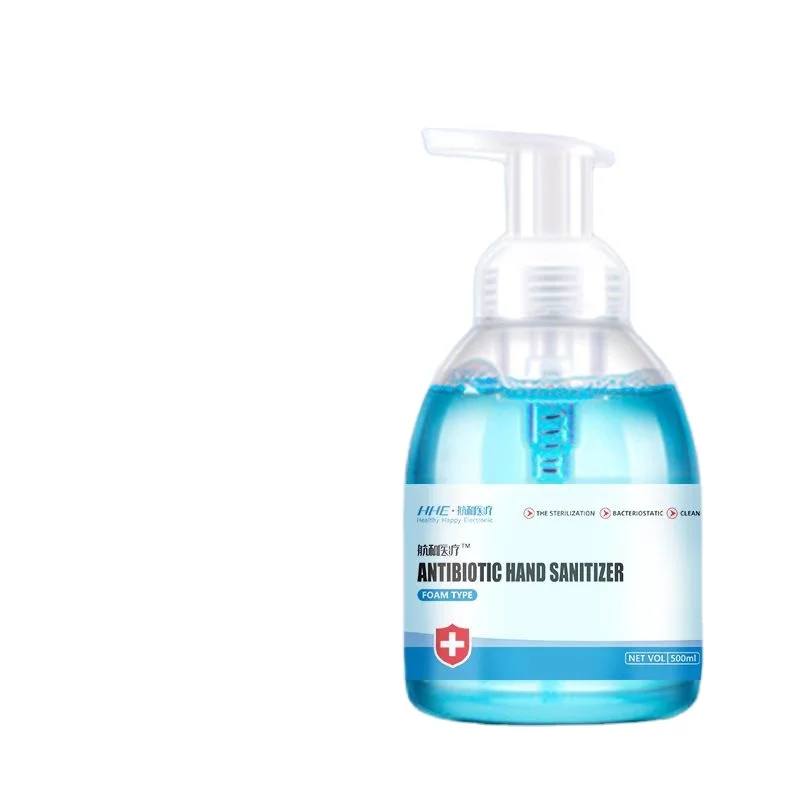 HHE antibacterial hand sanitizer 500ML disinfection, sterilization, cleaning, decontamination and bacteriological fragrance