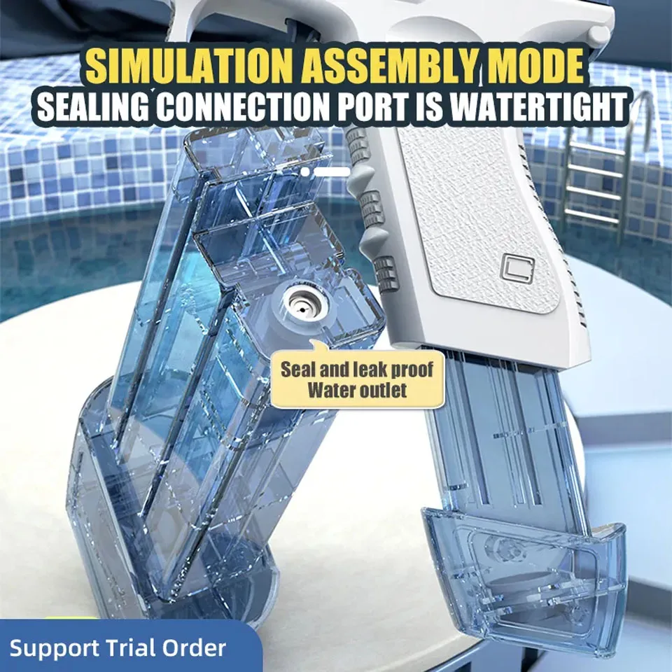 Электрический водяной пистолет с индивидуальным логотипом