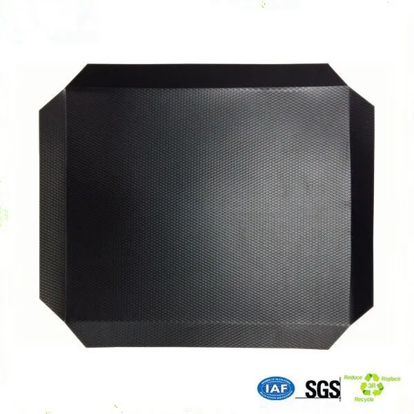 HDPE Plastic Slip Sheet Thickness Compacted Plastic Pallet For Push-And-Pull Machine
