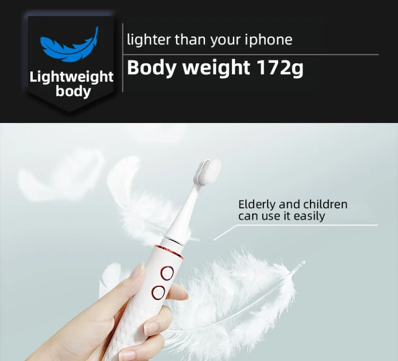 Portable Custom Teeth Whitening Bright UV Antibacterial Sanitizing Toothbrush Adult Polish Sonic Electric Toothbrush