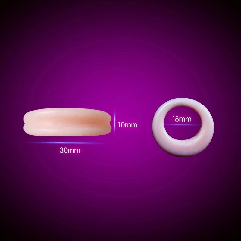 2 pcs /set Foreskin Protection Time Delay Ball Penis Rings Sex Product Sex Toys for Men Cock Rings Penis Sleeve