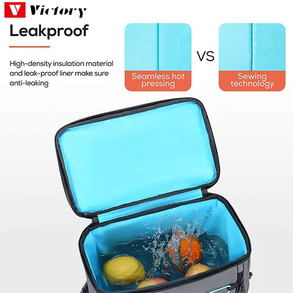 High quality picnic cooler bag picnic backpack wine cooler stylish picnic bag ice cooler backpack and lunch bag