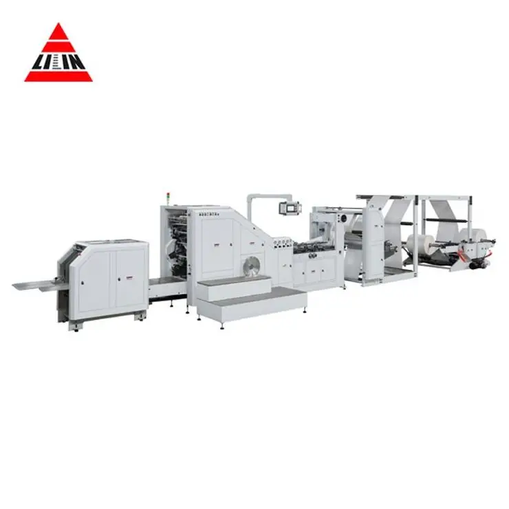 High Quality Product Price LSB450 LST21400R Roll Feeding Square Bottom Paper Bag Making Machine