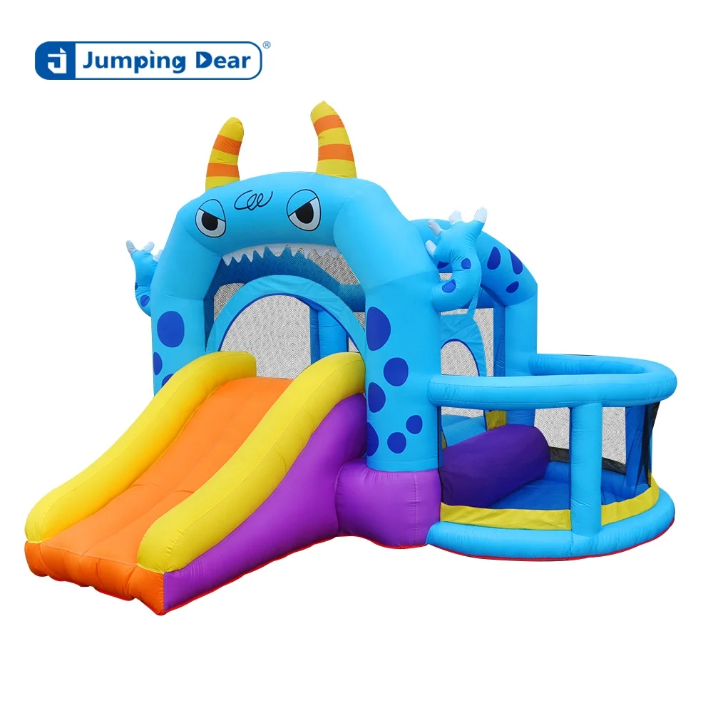 durable, safe and fun for all ages oxford  bouncy house with slide inflatable castle bounce house jumping trampoline combo